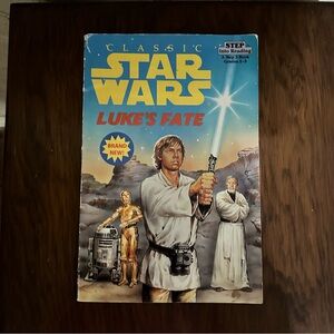 Classic Star Wars “Luke's Fate” Step into Reading Book Grades 2-3